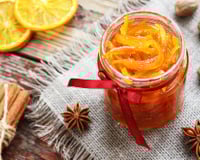 Doce de casca de laranja