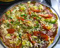 Pizza de liquidificador