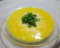 Caldo de milho verde com frango