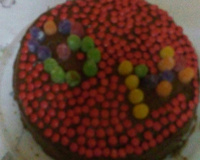 Bolo de iogurte e creme de avelã