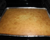 Bolo úmido de laranja