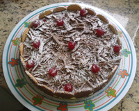 Torta holandesa com chocolate