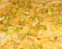 Arroz de forno com bacalhau fácil