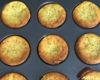 Muffin de abobrinha proteico sem glúten