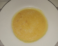 Kürbis suppe mit kokos milk ( sopa de abóbora com leite de coco )