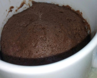 Bolo de caneca no microondas