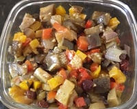 Antepasto de berinjela ou abobrinha