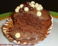 Cupcake Mágico de Chocolate