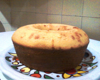 Bolo de laranja da roça