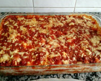Lasanha de carne moída