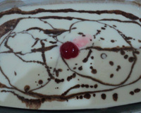 Delícia gelada (bolo gelado tipo sorvete)