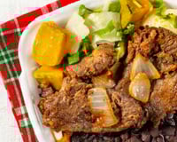 Bife de panela de pressão