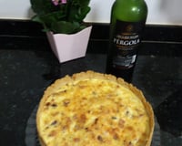 Quiche de Queijos e Bacon
