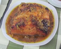 Lombo de porco ao forno