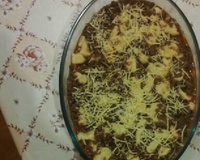 Nhoque de batata com molho bolonhesa (massa leve)