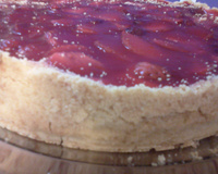 Tortinha de morango de dar água na boca.