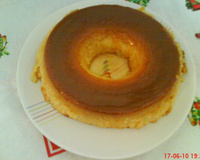 Pudim de pão especial (fica igual pudim de leite)