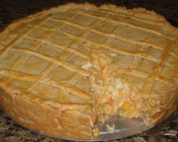 Torta cremosa de palmito