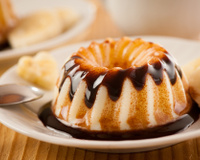 Pudim de geladeira de leite em pó com creme de avelã: confira