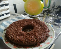 Brigadeirão de microondas