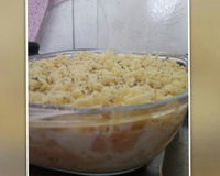 Lasanha de queijo e presunto da mamãe