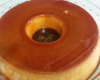 Pudim de leite condensado sem furinhos