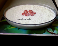 Mousse de coco deliciosa