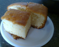 Bolo coco-queijo fofinho