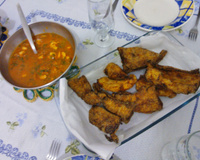 Abadejo marinado ao molho