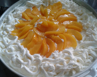 Recheio de pêssego para bolo