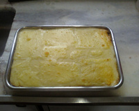 Escondidinho de mandioca com carne seca