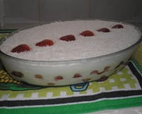 Pavê de morango tudo de bom