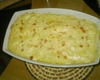 Escondidinho de peito de perú