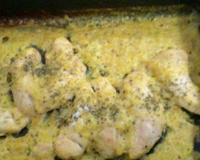 Filé sassami ao molho branco bem simples