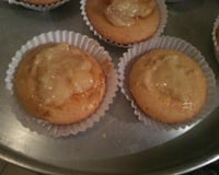 Muffin delicioso de mamão papaia