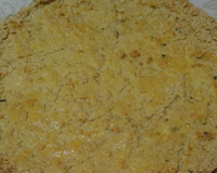 Massa de grão de bico para torta