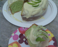 Bolo de gelatina de limão