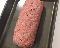 Rocambole de carne recheado