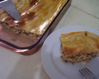 Empadão de frango com massa podre