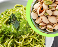 Pesto de pistache é o molho surpreendente para um delicioso almoço em família