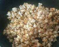 Pipoca doce caramelizada