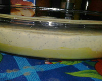 Mousse de abacate com maracujá