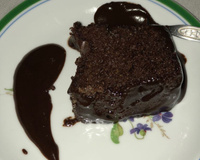 Bolo de chocolate amargo low carb