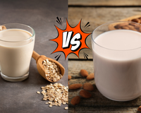 Leite de aveia ou leite de amêndoa: qual dos dois é o mais saudável?