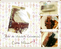Bolo de chocolate (econômico)