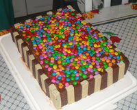 Bolo pão-de-ló recheado