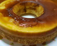 Bolo de pudim cremoso de laranja