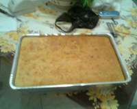 Bolo de raspas de limão