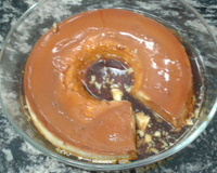 Pudim de leite condensado de fogão