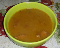 Caldo de mandioquinha